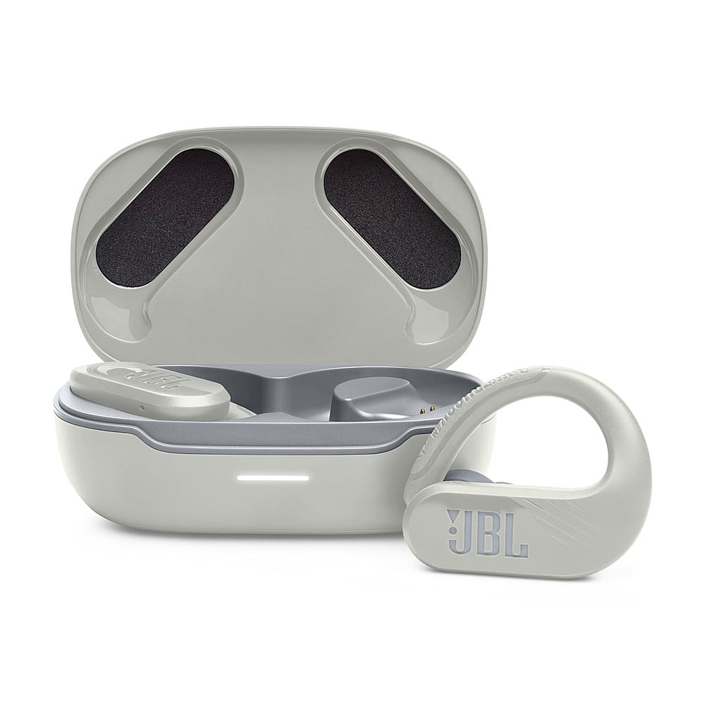 JBL - Endurance Peak 3 Dust and Waterproof True Wireless Active Earbuds - 2023 - White