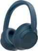 Sony - WHCH720N Wireless Noise Cancelling Headphones - Blue