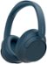 Sony - WHCH720N Wireless Noise Cancelling Headphones - Blue