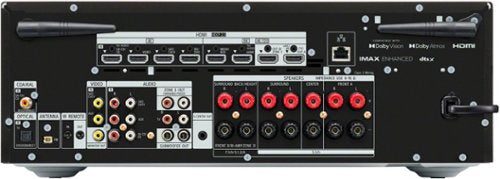 Sony - STR-AN1000 7.2 Channel Dolby Atmos & Dolby Vision 8K HDR Network A/V Receiver - Black