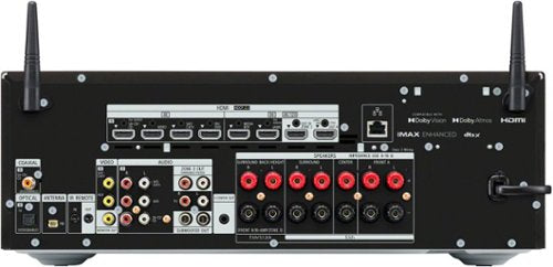 Sony - STR-AN1000 7.2 Channel Dolby Atmos & Dolby Vision 8K HDR Network A/V Receiver - Black