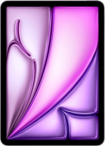 Apple - Geek Squad Certified Refurbished 11-inch iPad Air M2 chip Built for Apple Intelligence Wi-Fi 128GB - Purple