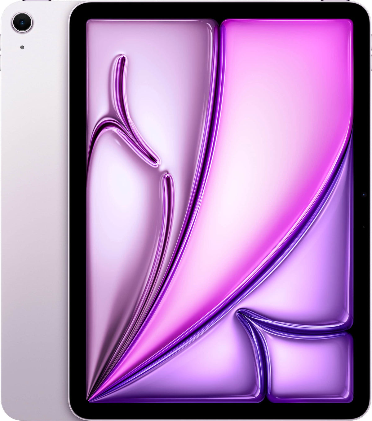 Apple - Geek Squad Certified Refurbished 11-inch iPad Air M2 chip Built for Apple Intelligence Wi-Fi 256GB - Purple