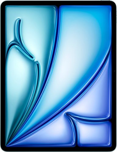 Apple - Geek Squad Certified Refurbished 13-inch iPad Air M2 chip Built for Apple Intelligence Wi-Fi 256GB - Blue