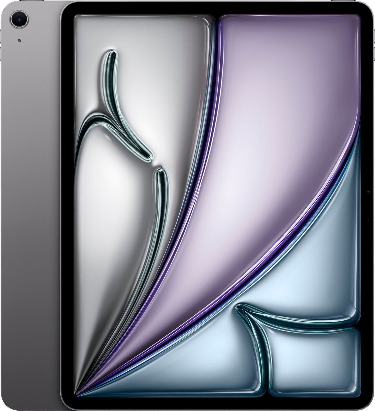 Apple - Geek Squad Refurbished Good - 13-inch iPad Air M2 chip Built for Apple Intelligence Wi-Fi 256GB - Space Gray