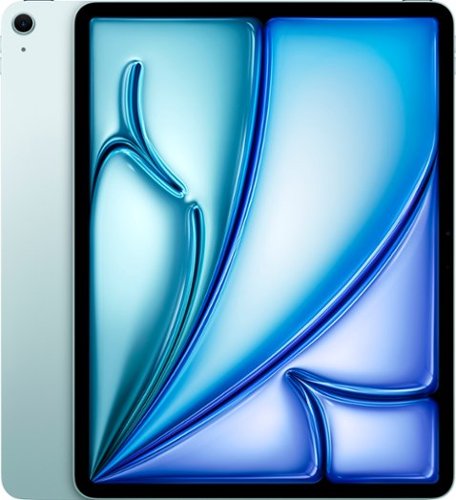 Apple - Geek Squad Certified Refurbished 13-inch iPad Air M2 chip Built for Apple Intelligence Wi-Fi 512GB - Blue