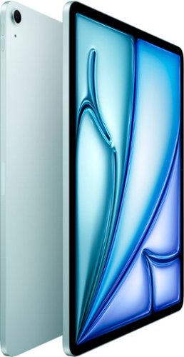 Apple - Geek Squad Certified Refurbished 13-inch iPad Air M2 chip Built for Apple Intelligence Wi-Fi 512GB - Blue