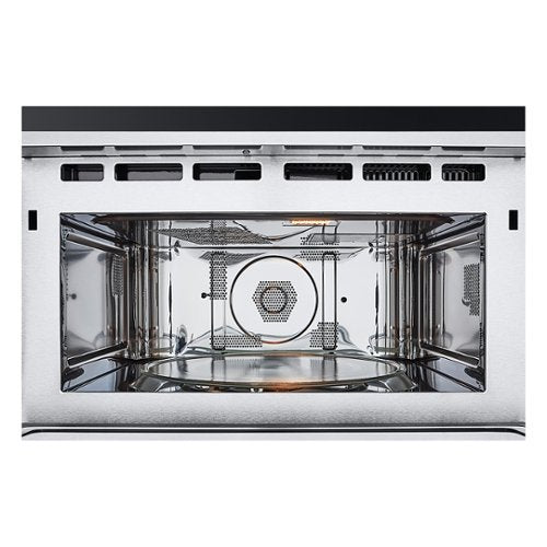 LG - 30-in Wide Smart Built-In Electric Convection Combination Wall Oven with Microwave and Air Fry - Stainless Steel
