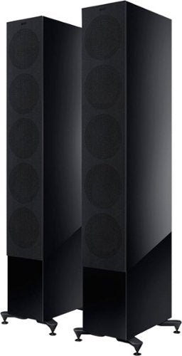 KEF - R11 Meta Floorstanding Loudspeaker (Each) - Black