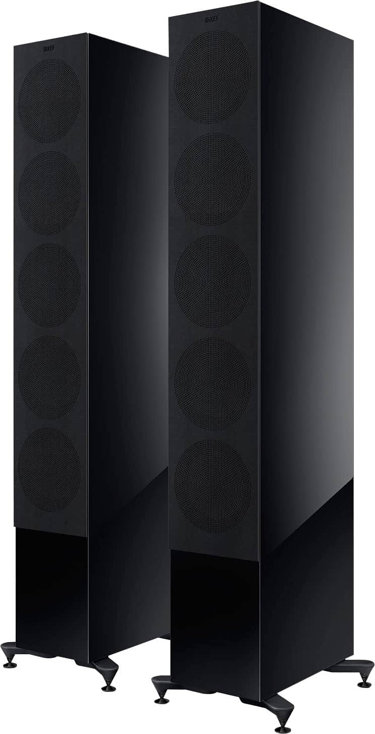 KEF - R11 Meta Floorstanding Loudspeaker (Each) - Black
