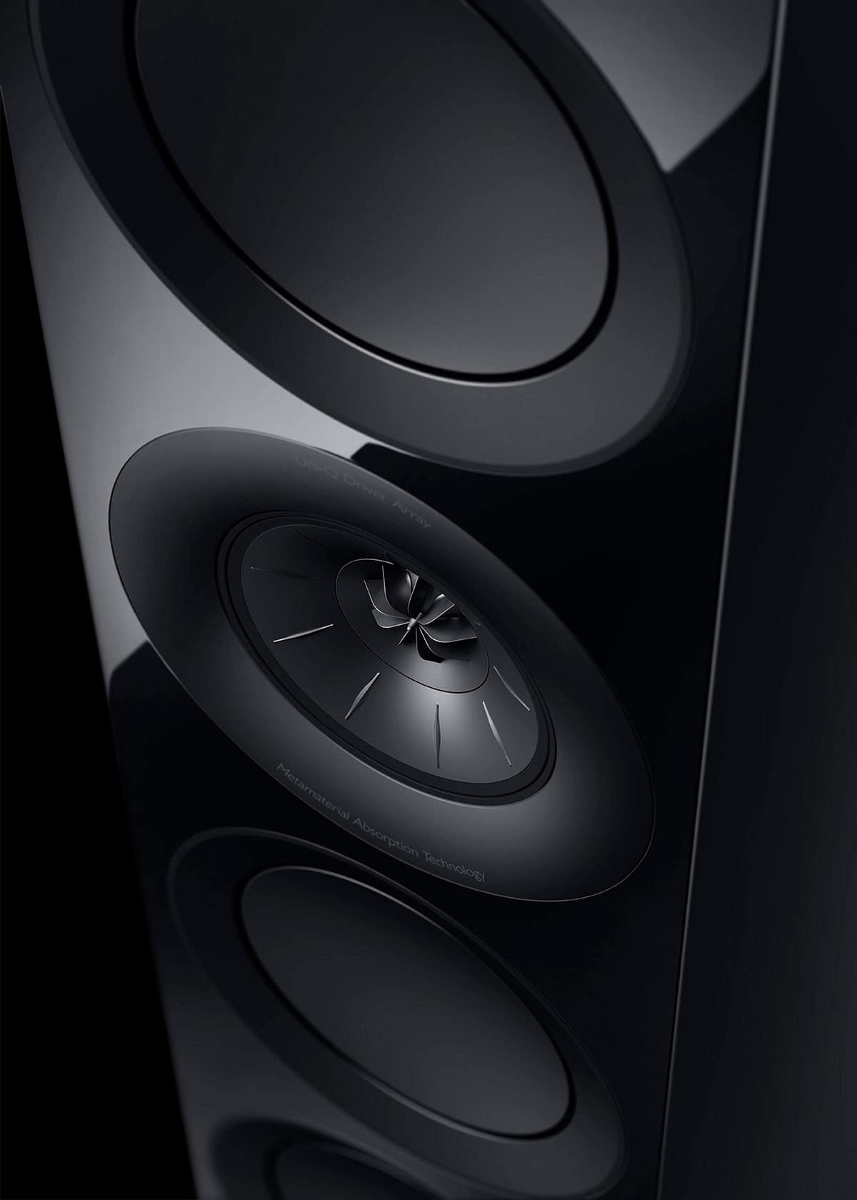 KEF - R11 Meta Floorstanding Loudspeaker (Each) - Black