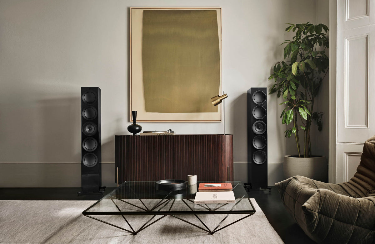 KEF - R11 Meta Floorstanding Loudspeaker (Each) - Black