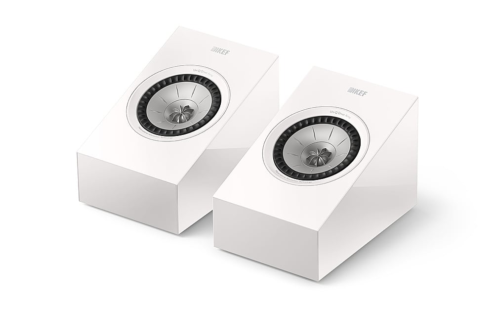 KEF - R8 Meta Dolby Atmos Module Speakers (Pair) - White