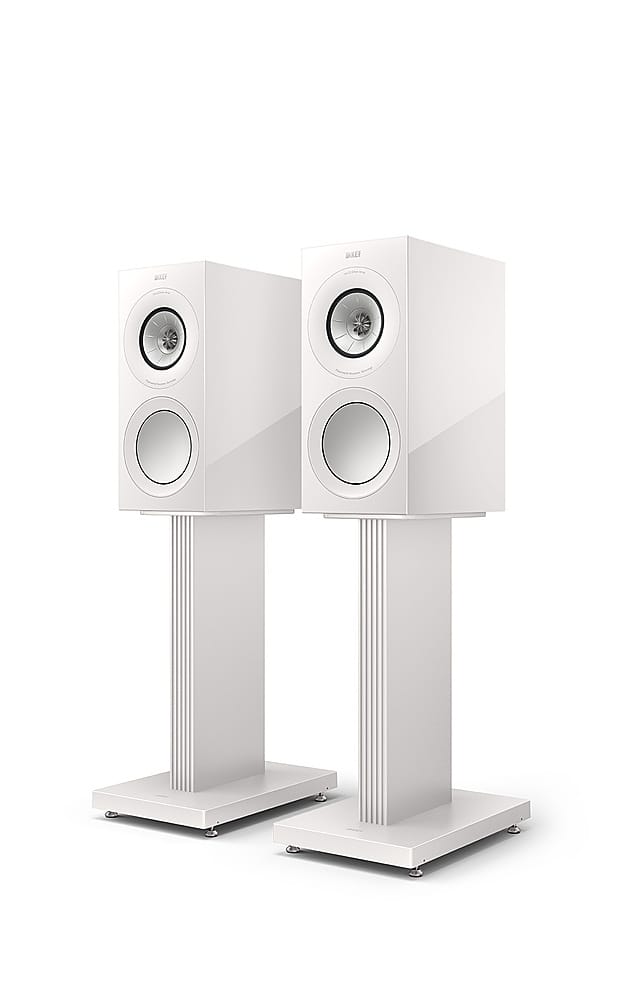 KEF - R3 Meta Bookshelf Loudspeaker (Pair) - White
