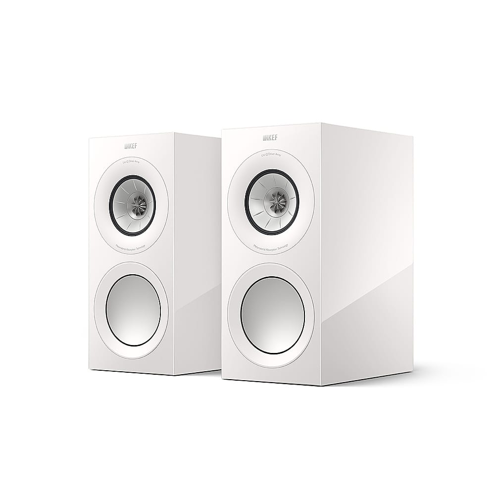 KEF - R3 Meta Bookshelf Loudspeaker (Pair) - White