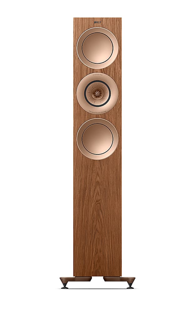 KEF - R7 Meta Floorstanding Loudspeaker (Each) - Walnut