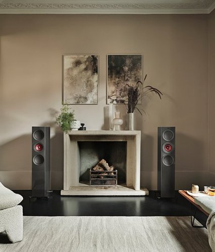 KEF - R7 Meta Floorstanding Loudspeaker (Each) - Walnut