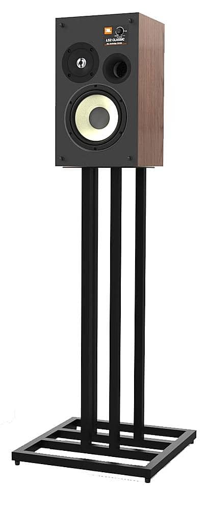 JS-65 Floor Stands for JBL Small Classic Bookshelf Speakers - Black