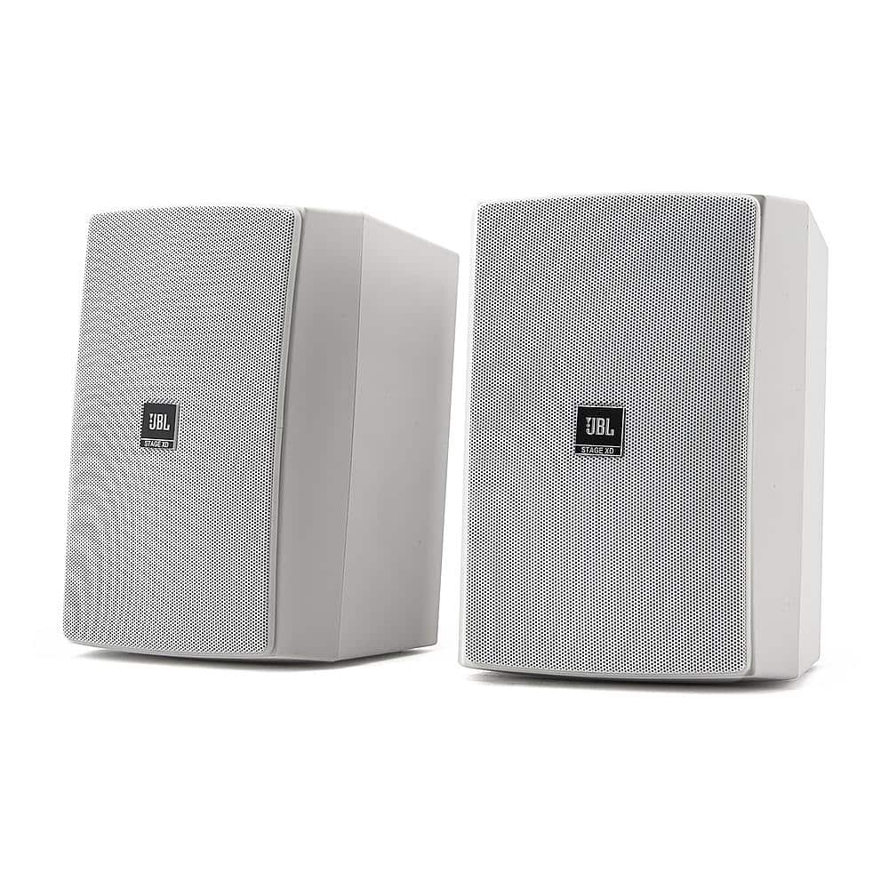 JBL - Stage XD5 5.25" 2-Way Indoor/Outdoor All-Weather Loudspeakers (Pair) - White
