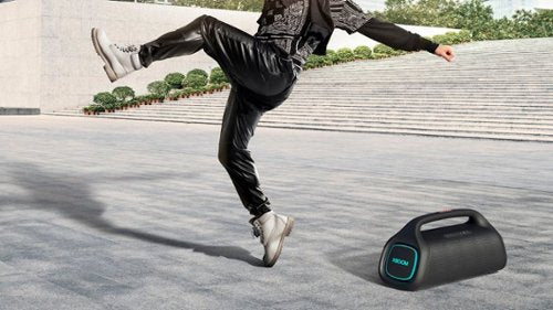 LG - XBOOM Go XG9QBK Portable Bluetooth Speaker - Black