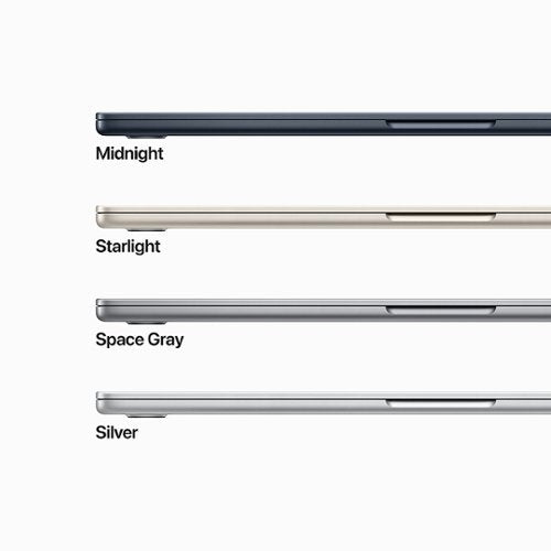 Apple - MacBook Air 15" Laptop - M2 chip Built for Apple Intelligence - 8GB Memory - 256GB SSD - Starlight