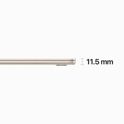 Apple - Geek Squad Certified Refurbished MacBook Air 15" Laptop - M2 chip - 8GB Memory - 256GB SSD - Starlight