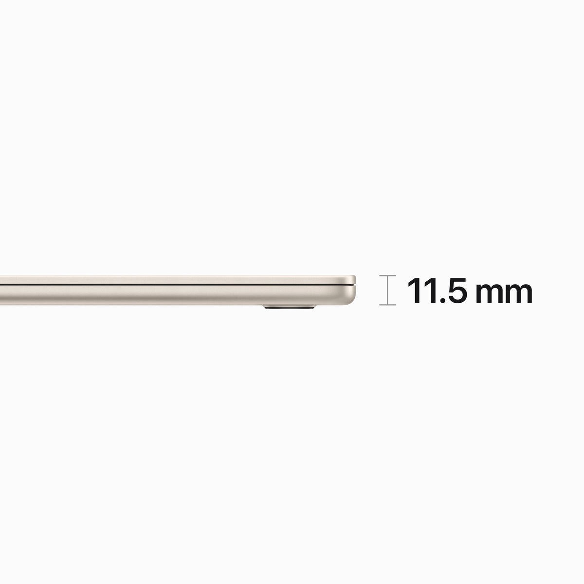 Apple - MacBook Air 15" Laptop - M2 chip Built for Apple Intelligence - 8GB Memory - 256GB SSD - Starlight