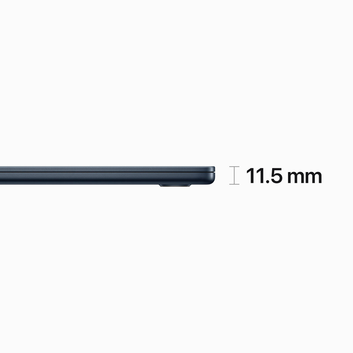 Apple - Geek Squad Certified Refurbished MacBook Air 15" Laptop - M2 chip - 8GB Memory - 256GB SSD - Midnight