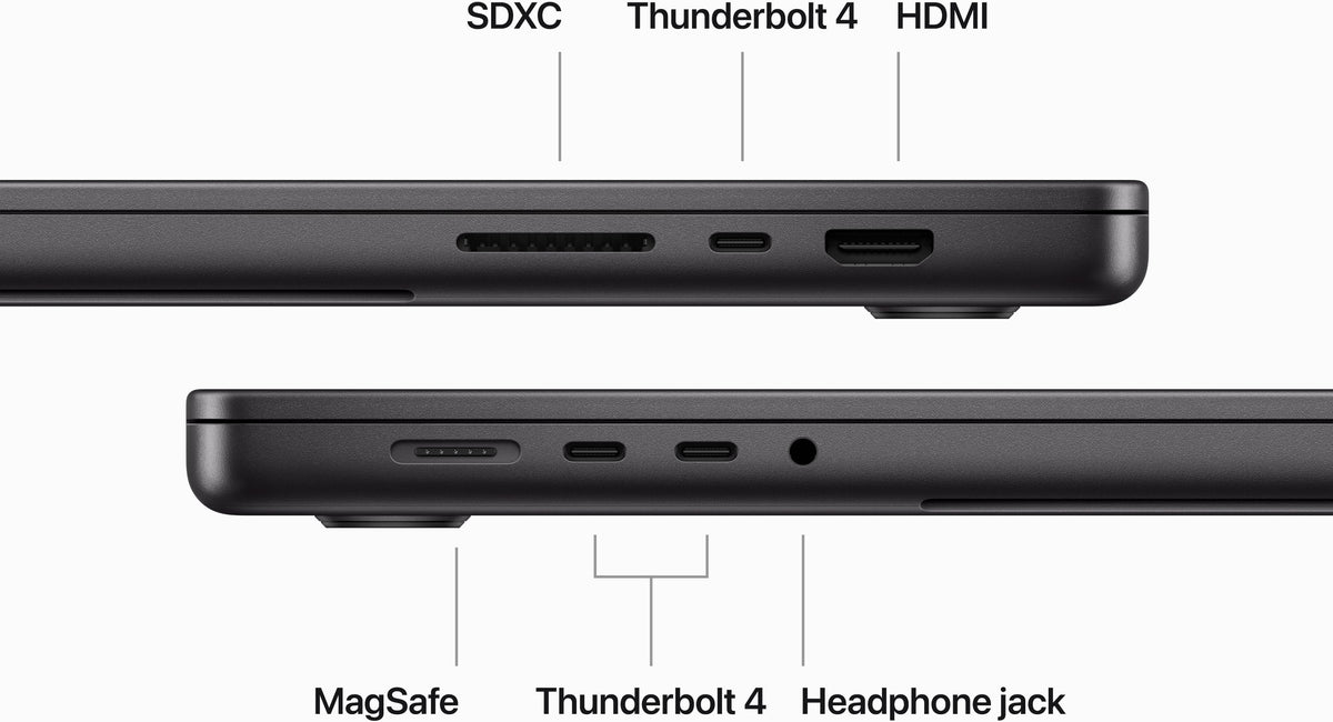 Apple - Geek Squad Certified Refurbished MacBook Pro 16" Laptop - M3 Pro chip - 18GB Memory - 18-core GPU - 512GB SSD - Space Black