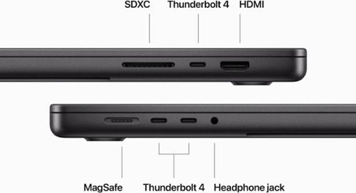 Apple - Geek Squad Certified Refurbished MacBook Pro 16" Laptop - M3 Pro chip - 18GB Memory - 18-core GPU - 512GB SSD - Space Black