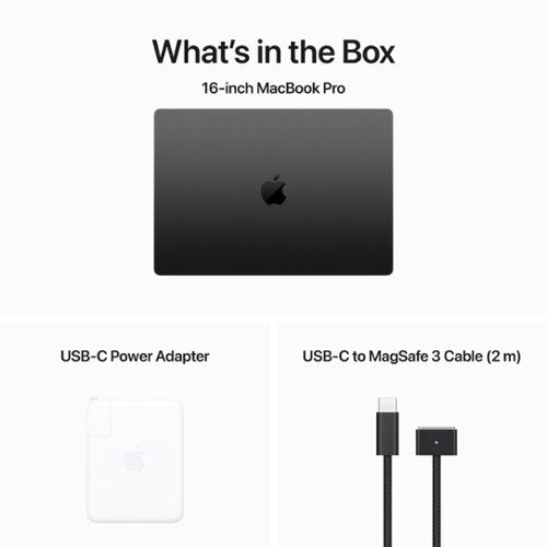 Apple - Geek Squad Certified Refurbished MacBook Pro 16" Laptop - M3 Pro chip - 18GB Memory - 18-core GPU - 512GB SSD - Space Black