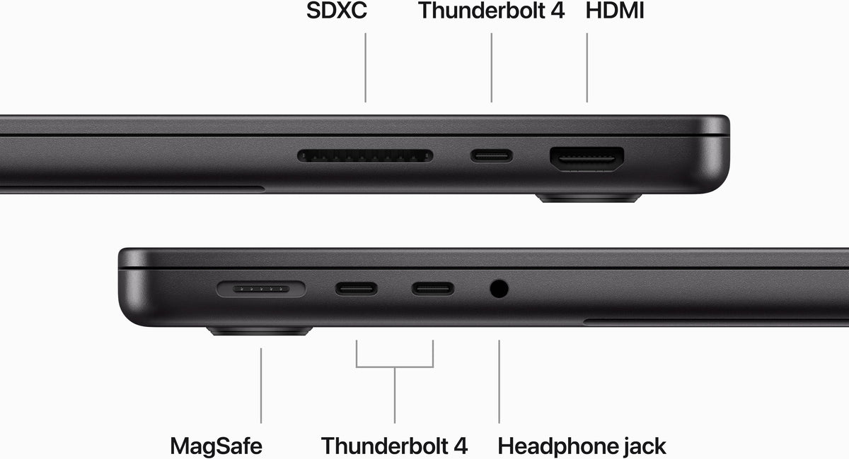 Apple - Geek Squad Certified Refurbished MacBook Pro 14" Laptop-M3 Max chip - 36GB Memory - 30-core GPU - 1TB SSD (Latest Model) - Space Black