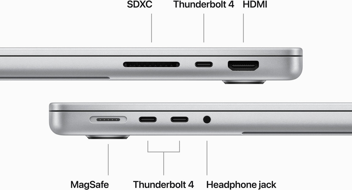 Apple - Geek Squad Certified Refurbished MacBook Pro 14" Laptop - M3 Max chip - 36GB Memory - 30-core GPU - 1TB SSD - Silver