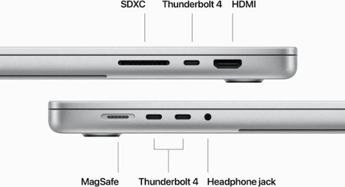 Apple - Geek Squad Certified Refurbished MacBook Pro 16" Laptop - M3 Pro chip - 36GB Memory - 18-core GPU - 512GB SSD - Silver
