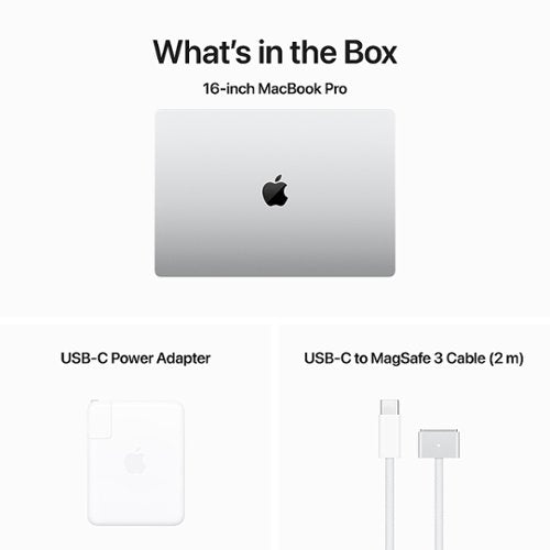 Apple - Geek Squad Certified Refurbished MacBook Pro 16" Laptop - M3 Pro chip - 36GB Memory - 18-core GPU - 512GB SSD - Silver