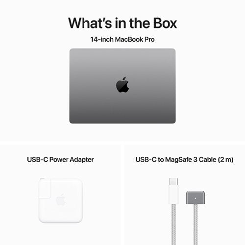 Apple - Geek Squad Certified Refurbished MacBook Pro 14" Laptop - M3 chip - 8GB Memory - 10-core GPU - 512GB SSD - Space Gray