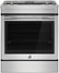 JennAir - 30 in. Wide 5 Elements RISE 6.2 Cu. Ft. Downdraft Slide-In Electric Convection Range with Dual-Choice Element - Stainless Steel