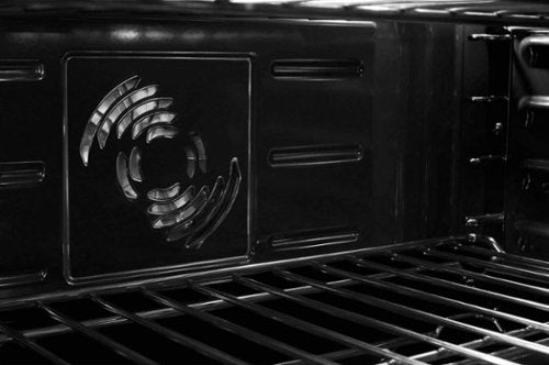 JennAir - 30 in. Wide 4 Burner 6.2 Cu. Ft. Slide-In Dual Fuel Convection Range with Self-Cleaning and Air Fry - Stainless Steel