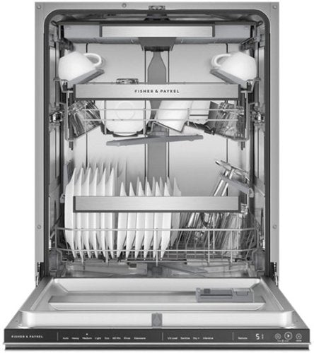 Fisher & Paykel - 24-in Top Control Built-in Dishwasher - Stainless Steel