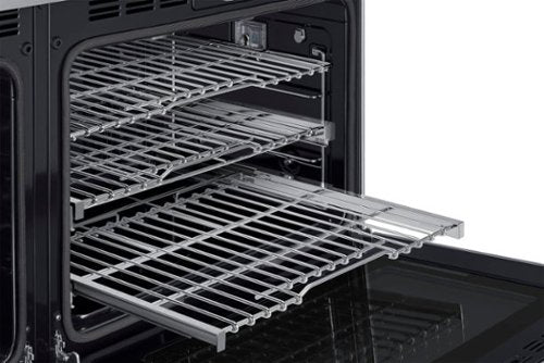 Dacor - 48 in. Wide 6 Burner Transitional 8.8 Cu. Ft. Slide-In Dual Fuel Four-Part Pure Convection Range with GreenClean - Silver Stainless Steel