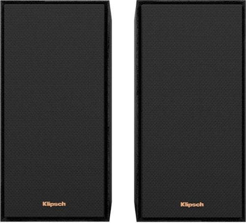 Klipsch - R-40PM Reference Series 4" 35W 2-Way Powered Speakers (Pair) - Black