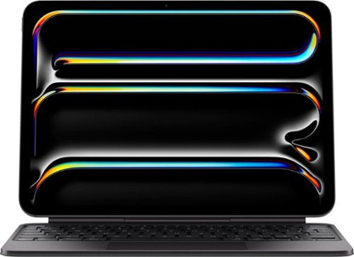 Apple - Geek Squad Certified Refurbished Magic Keyboard for iPad Pro 11‑inch (M4 and M5) - Black
