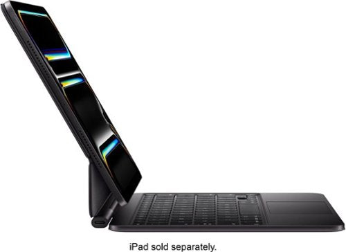 Apple - Geek Squad Certified Refurbished Magic Keyboard for iPad Pro 11‑inch (M4 and M5) - Black
