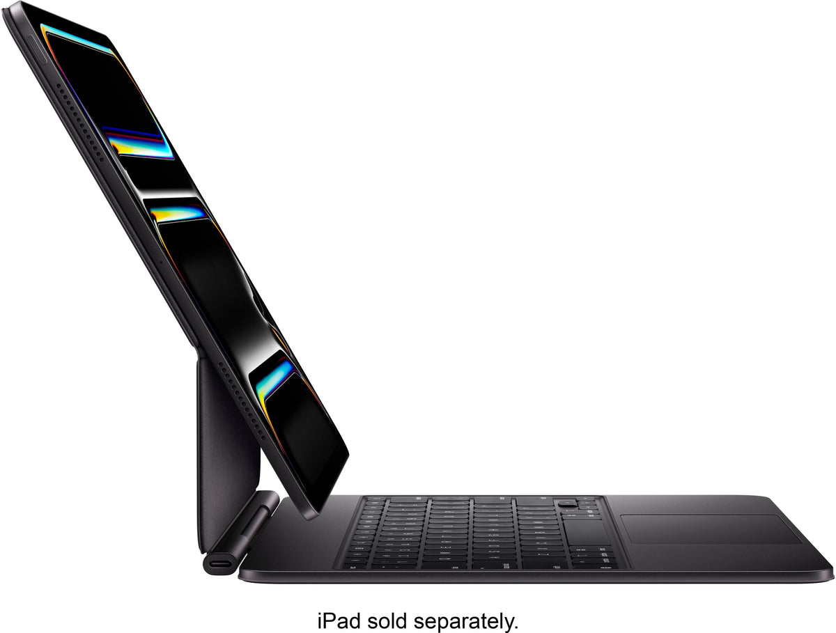 Apple - Geek Squad Certified Refurbished Magic Keyboard for iPad Pro 13‑inch (M4 and M5) - Black