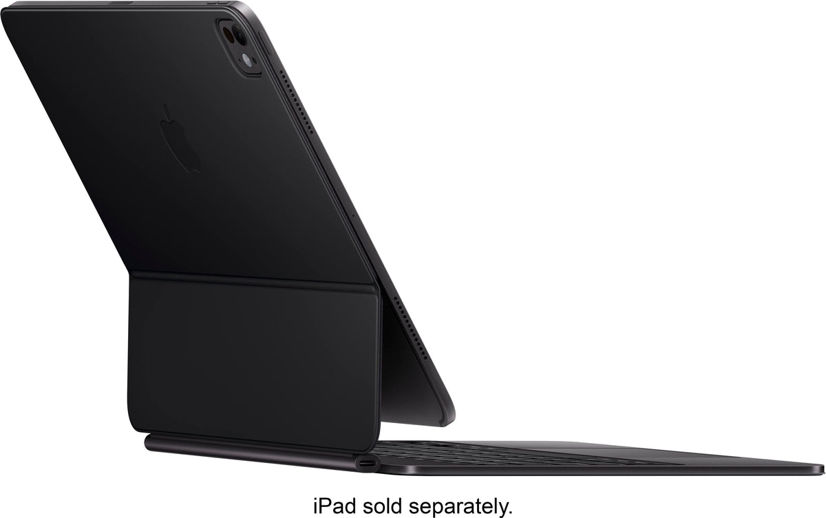 Apple - Geek Squad Certified Refurbished Magic Keyboard for iPad Pro 13‑inch (M4 and M5) - Black