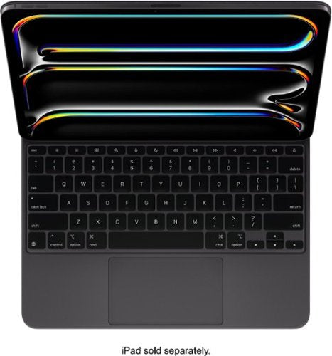 Apple - Geek Squad Certified Refurbished Magic Keyboard for iPad Pro 13‑inch (M4 and M5) - Black