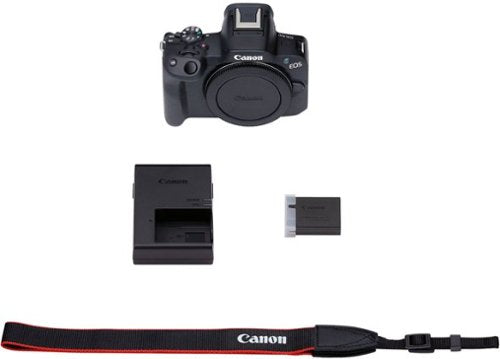 Canon - EOS R50 4K Video Mirrorless Camera (Body Only) - Black