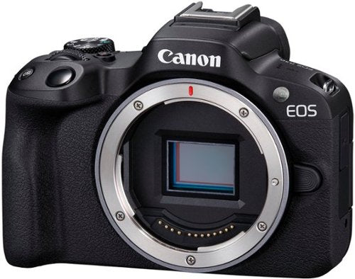 Canon - EOS R50 4K Video Mirrorless Camera (Body Only) - Black