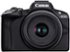 Canon - EOS R50 4K Video Mirrorless Camera with RF-S18-45mm f/4.5-6.3 IS STM Lens - Black