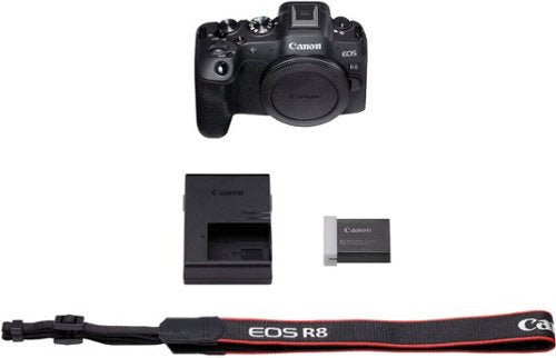 Canon - EOS R8 4K Video Mirrorless Camera (Body Only) - Black